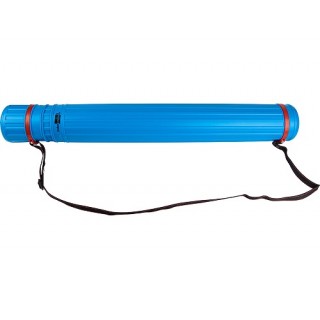 TUBO PORTA DESENHOS EXTENSIVEL 125 CM AZUL TUBO PORTA DESENHOS EXTENSIVEL 125 CM AZUL
